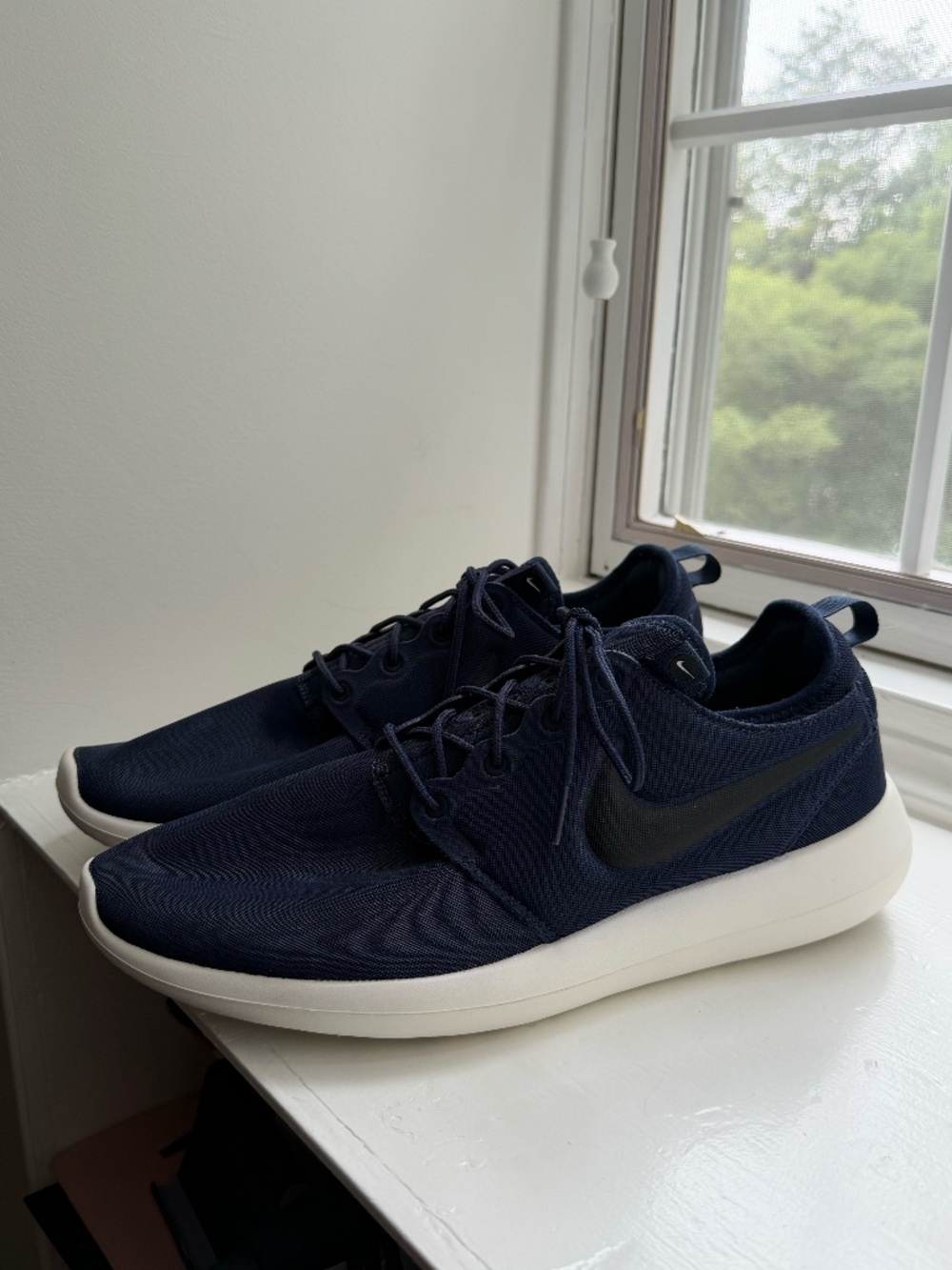 Nike Roshe One Navy Blue Running Shoes Sneakers Men's Size 12.5